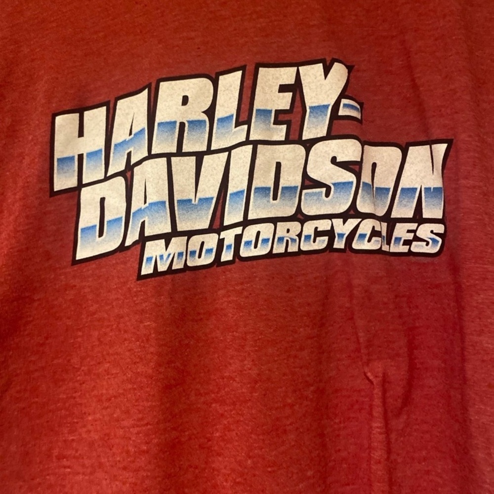 Harley Davidson Motorcycles Celebrating 100 Years Large T-shirt
